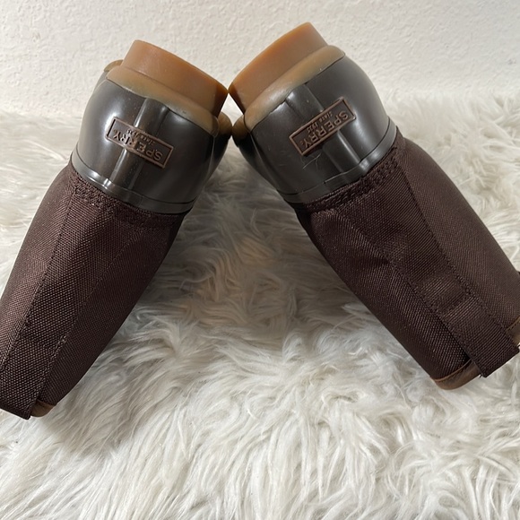 Sperry Men’s Saltwater Top Sider Duck Rain Boots Brown Size 13 NEW main image 7